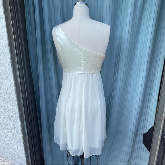 Vintage Trixxi Satin One Shoulder Dress - Picture 5 of 15